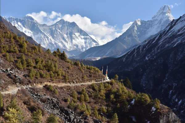 Walk the stunning paths of the Everest region